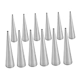 LIGIGWASH 12 Stück Teiliges Backform für Croissant und Sahnerollen Rostfrei Formstabil Einfache für Dessert und Gebäckherstellung zu Hause Konditorei