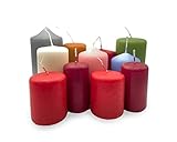 Jeka Kilobeutel Kerzen, Kiloware, Stumpenkerzen, TLB-Tech