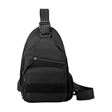 Bexdug Kleine Umhängetasche, Robuster Unisex-Schultergurt, Leicht Vielseitig Für Frauen Herren Outdoor Joggen Wandern Camping