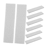 Abaodam 8 Stück Teiliges Bremsbelags Fitness Heimtrainer Filz Chemiefasermaterial Verschleißfest rutschfest Kompakt Einfache Montage Schützt Felgen Bremsgeräusche