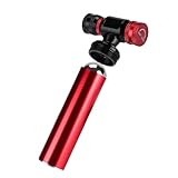 CO2 Inflator für Fahrradreifen – Tragbarer Fahrradreifenfüller – Fahrradzubehör für Straßenreisen, Outdoor, Rennen, Roller, Mountaintraining, Radfahren, Abenteuer, Motorradsport