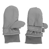 COLLBATH Skihandschuhe Winter Fleece Gefüttert mit Elastischen Bündchen Atmungsaktiv Warm für Jungen und Mädchen Kleinkinder Schneehandschuhe mit Anti-Schnee Penetration