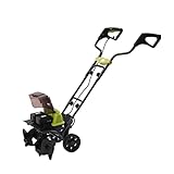 1600W Elektro Bodenhacke Gartenfräse, 40V Akku Bodenfräse Mit 4 Speziell Gehärteten Hackmessern, Arbeitstiefe 18cm, Arbeitsbreite 36cm