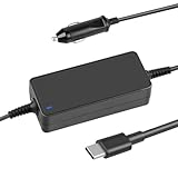 ARyee 65W USB C KFZ Netzteil Ladegerät, 12V-24V Typ C Adapter für MacBook Pro 15/16 MacBook Air, Lenovo Yoga ASUS Acer, Dell, Huawei, HP USB C PD Netzteil