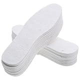 Veemoon 10 Paar Wollfilz Einlegesohlen 6mm – Warme Zuschneidbare Schuheinlagen aus Filz für Damen und Herren Weiche Atmungsaktive Wintersohlen für Stiefel und Schuhe Größe 44