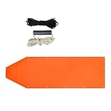 Mehrzweckschlepper Schlitten Eisfischen und Schlitten mit Zugseil Hirsch Schleppspiel Gleiter Hirsch Spiel Schlepper Drag