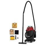 Einhell Nass-Trockensauger TC-VC 3055 A (850 Watt, 190 mbar Saugleistung, Automatiksteckdose, 30 L Auffangbehälter, Tragegriff, inkl. Düsen, Filter und 6X Schmutzfangsack)