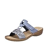 Rieker Comfort & Style Damen 608K2 Regina, Blau, 39 EU
