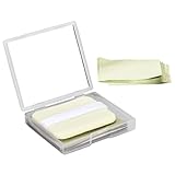 minkissy 1 Satz Bettwäsche Öllöschpapier Gesichtscreme Tücher Ölig Creme-rouge Absorber Glühen Gesichtsöl Feuchtigkeitscreme Zauberer Säure Prall Puff Markierungen Gel Körperöl Liner Glas