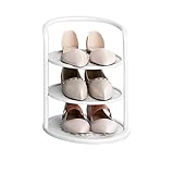 Schmaler Schuhschrank für Flur, verstellbares Schuhregal für die Organisation des Eingangs, platzsparender versteckter Schuhschrank