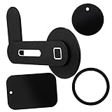 LABRIMP Magnetischer Handyhalter für Laptop Verstellbarer mit Runden Rechteckigen Magnetplatten Kompatibel mit Smartphones Tablets für Büro