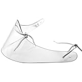 Jugend-Hockey-Nackenschutz mit klarer Anti-Beschlag-Maske, kratzfester PC-Halsschutz für Torwart, Sportzubehör