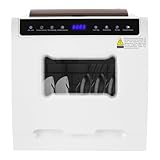 Mini Geschirrspüler, Tischspülmaschine mit 6 Programme, Waschen | Desinfektion | Warmlufttrocknung, Multifunktionaler Tischgeschirrspüler, 1100W