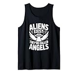 Christlich Aliens Exist Sie Werden Engel Genannt Tank Top