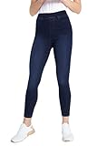 CityComfort Jeggings Damen Stretch, Skinny High Waist Jeans Damen Bequem & Dehnbar (Indigo Blau, 36)