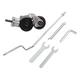 Bulevisiter Blechknabber, elektrische Bohreraufsatz, Fräser, Zubehör für Eisen, Stahl, Kupfer, Aluminium, Schneiden, DIY, professionelles Werkzeug-Set, Schwarz