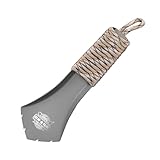 Ultraleichte Backpacking Schaufel TA2 Titan Campingschaufel Garten Schaufel Hiking Schaufel Camping-Multitool mit rutschfestem Handseil für Outdoor-Wandercamping