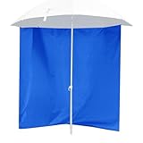 Générique Stoff umgibt den Strandschirm – umgibt den Sonnenschirm von 7,87 Fuß/8,66/9,45/10,24 Fuß, Camping-Regenschutz im Freien – Design halber Umfang, Stoff, 2,4 m, Se référer au descriptif