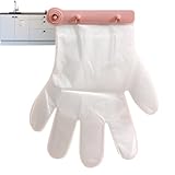 Einweghandschuhhalter Organizer Wandmontierter Handschuhspender, hängende Handschuhe Lagerregal für die Reinigung des Friseurs für Lebensmittelhandel, Multifunktional Küchengadget