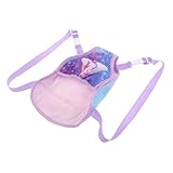 SOPOTUTU Puppenträger verstellbare Träger für Puppen 18-Zoll-Puppenrucksack Puppentrage mit Tieren Amerikanischer Puppenrucksack Puppentrage mit verstellbaren Trägern süße Puppentrage Stoff