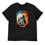 Good Omens T Shirt Tv Show Poster Tee Tee (Black S)