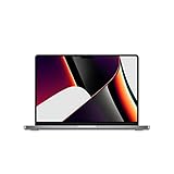 Apple MacBook Pro 2021 mit Apple M1 Max Chip mit 10CPU&24GPU (14-Zoll, 32GB RAM, 512GB SSD Kapazität) (QWERTZ German) Space Grau (Generalüberholt)