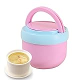 Thermoschüssel für heiße Speisen, luftdichte Flasche mit Löffel, isolierte Thermoschüssel für Mittagessen und Suppe, für Business, Büro, Picknick, Schule, Zuhause, Camping und Reisen auf der Rolle