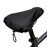 Vibhgtf Fahrradsattelbezug,Wasserdichter Staubdichter Sattelschutz Aus Oxford-Stoff - Aus Oxford-Stoff Rutschfester Fahrradsattelbezug,Für Damen Herren Mountainbike Rennrad Und Fahrradfahren