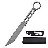 Joa Gegen feststehende Full Tang messer outdoor stahl jagdmesser scharfes einhandmesser hals messer edc neck knife fixed gürtelmesser mit kydex scheide