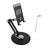 Waveshare Portable Monitor Adjustable Stand, Compatible with 4~18.5inch Monitors, Supports Multi-axis Rotation, Weighted Base and Ergonomic Design, Foldable for Easy Storage