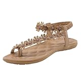 TYUIOP damen sandalen weiß zehentrenner damensandalen sommer bequem clogs mit fussbett zehensandalen slide wide fit dame plateau damen- hausschuhe pantoletten