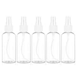 CYXZMYA 5 Stück 50ml Sprühflasche Klein für Unterwegs - Mini Flaschen Ideal für Parfüm, Desinfektion, Öle, Reisen, Reinigung und Körperpflege