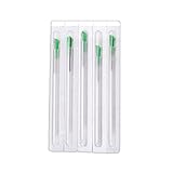 ZHONGYAN TAIHE 100PCS Akupunkturstifte mit Tube, Massagestift, Edelstahl (0.25 * 40mm)