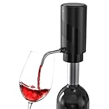 Elektrischer Weinausgießer, Wiederaufladbarer Elektrischer Wein dekanter Intelligenter Dekantierer mit USB-Kabel, Geschenke für Weinliebhaber