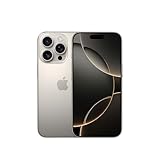Apple iPhone 16 Pro 128 GB: 5G Handy mit Kamerasteuerung, 4K 120 fps Dolby Vision und einem großen Sprung bei der Batterielaufzeit. Funktioniert mit AirPods, Titan Natur