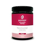pureSGP Kollagen [300g]: Reinstes Kollagen in Apothekenqualität - Bioaktive Premium-Peptide aus hochwertigem Kollagenhydrolysat. Mit Vitamin C & Biotin - Geschmacksneutral - Gute Löslichkeit