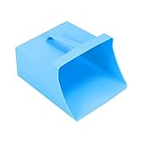 Futterschaufel, geschlossener Eimer, Schaufel, Bauernhof-Werkzeug, Hühnerfutterschaufel mit Seitengriff, für Huhn, Pferd, Ziege, Schaf, Rinder, Tiere, Restaurant, Küche