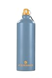 Ferrino Trickle Trinkflasche Aluminium 1 Liter (Teal)
