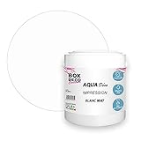 Wandfarbe, Acryl, weiß, matt, 2,5 l, 22 m²