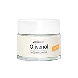 OLIVENÖL INTENSIVCREME LSF 20, Gesichtspflege mit Lichtschutzfaktor von medipharma cosmetics, schützt vor sonnenbedingter Hautalterung, dermatologisch geprüft, 50ml