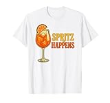 SPRITZ HAPPENS X Hallöchen Aperölchen Retro Vintage Spritzy T-Shirt