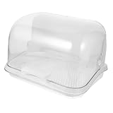Supvox Babyflaschen Aufbewahrungsbox mit Deckel Trockenständer für Babynahrung Frei Langlebig Staubgeschützt Geeignet für Flaschensauger und Babytassen