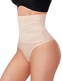 Yeblues Shapewear Damen Bauchweg Unterhose, Miederhose Bauch Weg Unterhosen Hose Hosen String Slip Tanga Unterwäsche Shaping Unterbauch Kontrolle Body Shape für Frauen 610