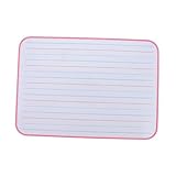 Hohopeti Doppelseitiges Magnetisches Whiteboard Interaktives Lernbrett Beidseitig Beschreibbar und Abwischbar Pädagogisch für Praktische Schreib Maltafel