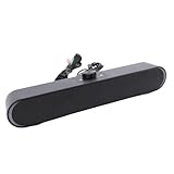 SUNGOOYUE USB-Computerlautsprecher, 3,5-mm-Aux-Audio-Musik-Multimedia-Gaming-Soundbar mit Ambient-RGB für Laptop-PC-Desktop-Home-Office