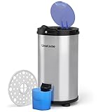 Wäscheschleuder 3200 U/min Umelome, 4KG, Energie-und Stromsparschleuder wäscheschleudern, Energieklasse A+++, Silber [Energieklasse A+++]