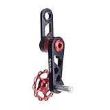 Guangcailun Fahrradkettenspanner Single Speed Guide Umwerfer Ovale Zahnplatte