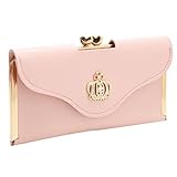 Geldbörse für Teenager, Handytasche, Damen, lange Abendtasche, Geldbörse (Rosa, 20 x 2,5 x 10 cm)
