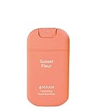 HAAN - Feuchtigkeitsspendendes Handdesinfektionsmittel spray mit Aloe Vera Hydroalkoholisches Handreiniger - Sofortige Feuchtigkeitszufuhr - Sunset Fleur Duft, 30ml