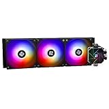 Thermalright AQUA ELITE 360 V3 Flüssig-CPU-Kühler, Doppel-PWM-ARGB-Lüfter mit S-FDB-Lagern, effiziente PWM-gesteuerte Pumpe, für AMD/AM4/AM5, Intel LGA1150/1151/1200/2011/1700, (AE360 V3)